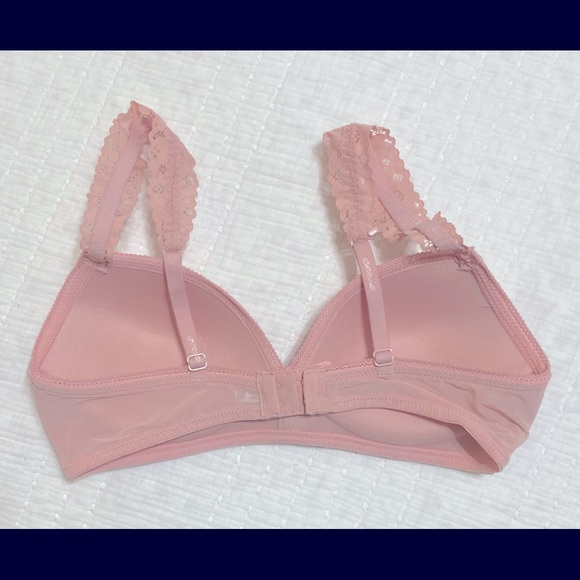 Aerie 32C Light Pink Push-Up Bra with Latch for Racerback - Picture 4 of 8